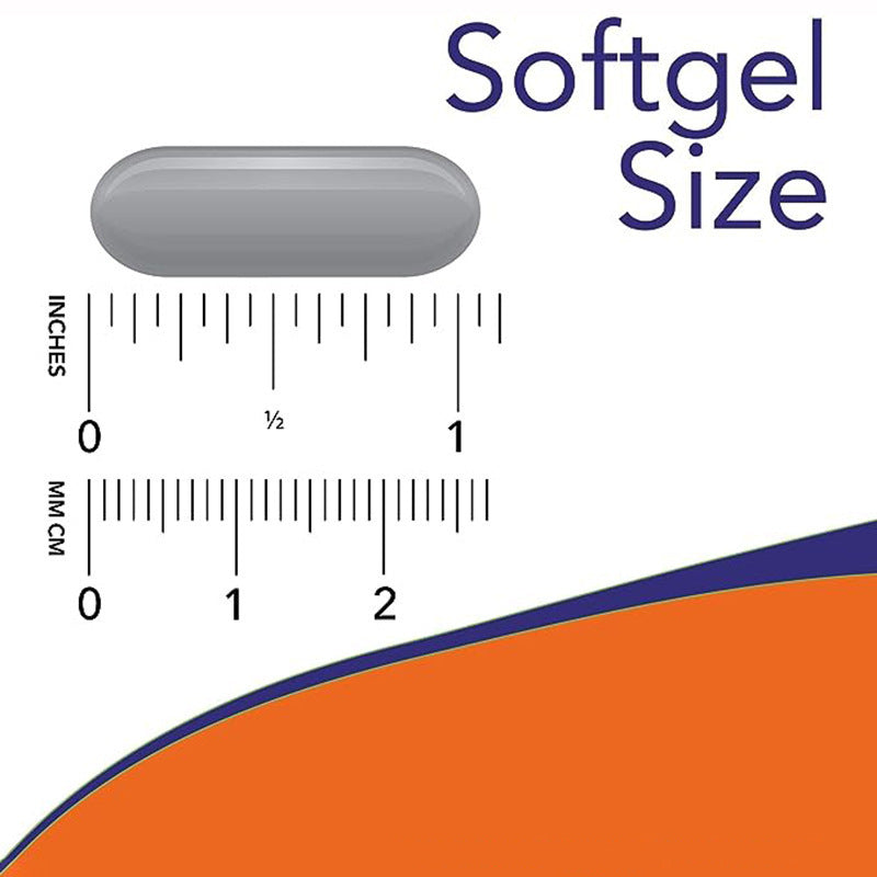 Fish Oil Softgel Capsules Omega-3 Supplement bottle