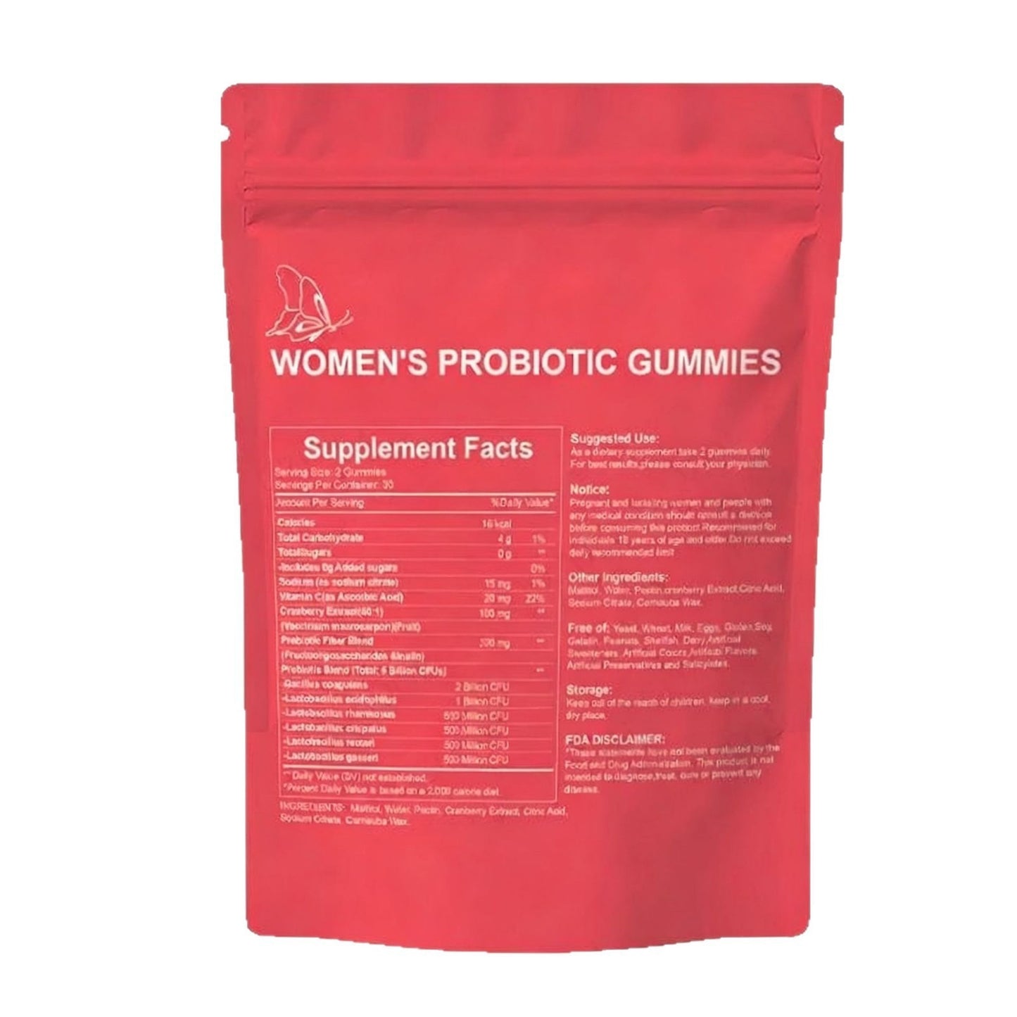 Woman's Probiotics Gummies