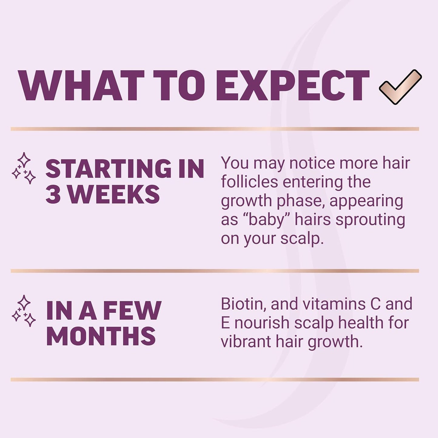 Hair Growth Supplement Gummies