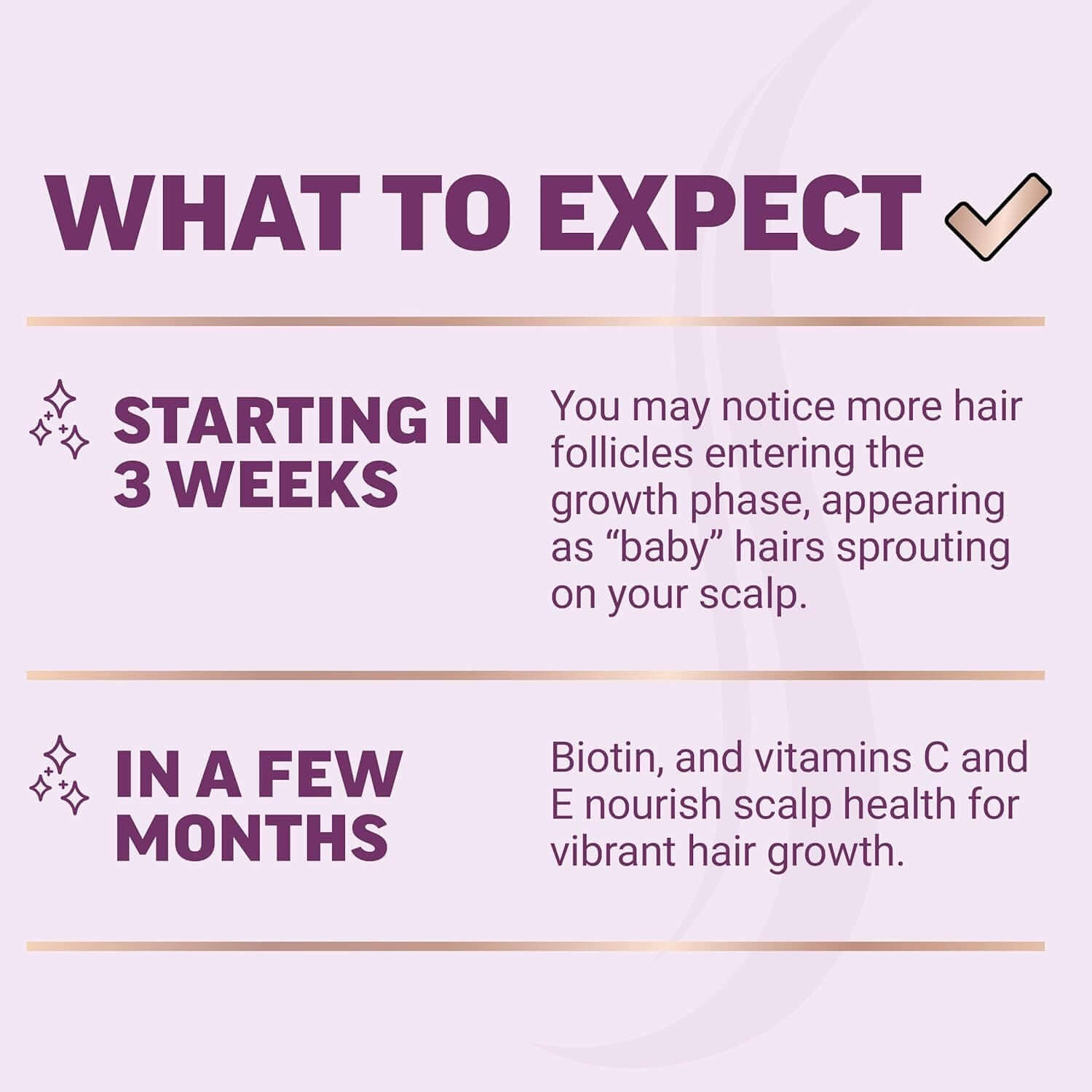 Hair Growth Supplement Gummies