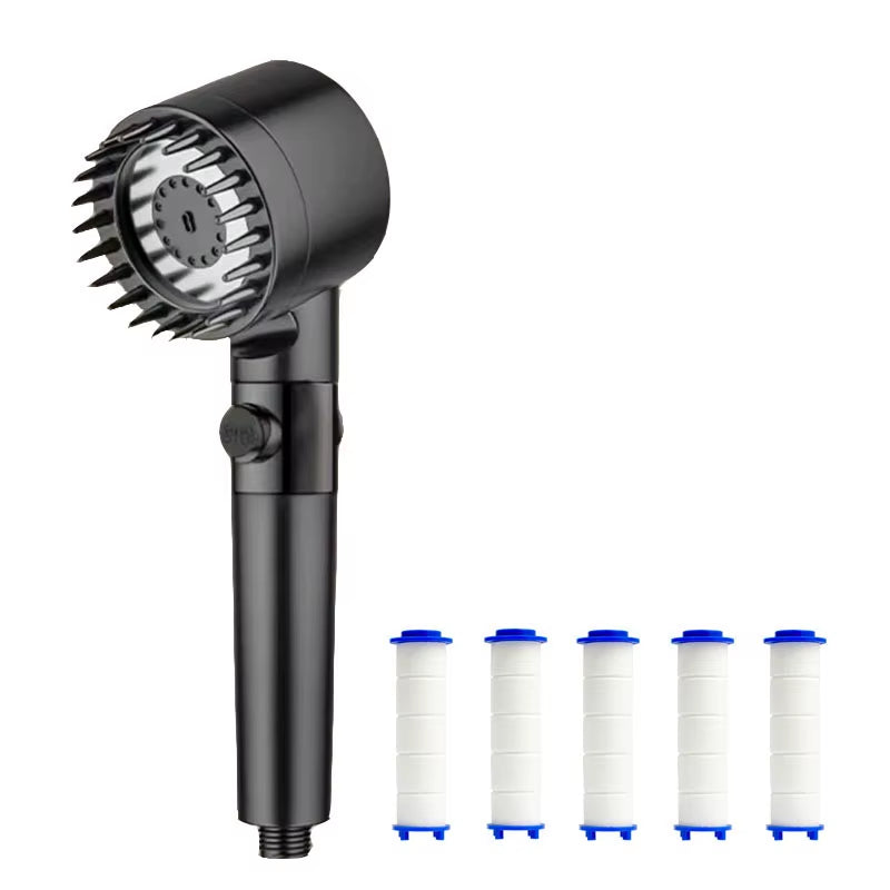 Three Speed Adjustment Bathroom Supplies Head Massage Portable Shower Filter Showers for Bathroom Accessories Showerhead Items