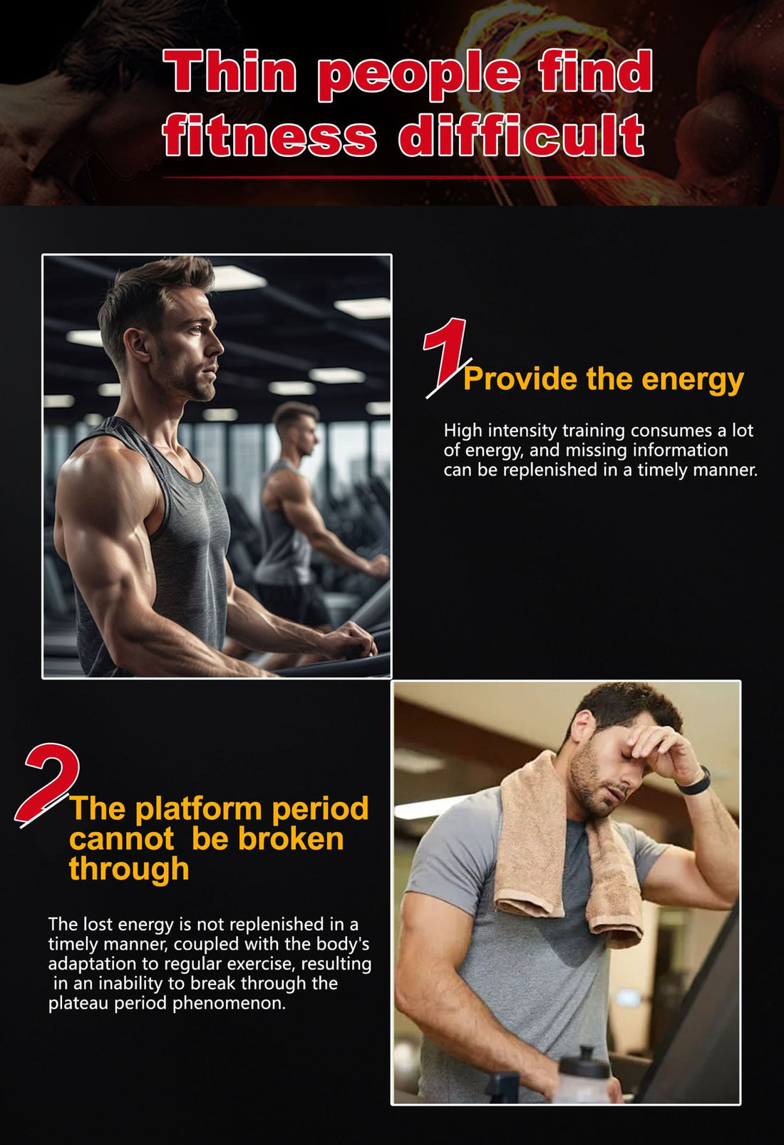 Whey Protein Powder Fitness Supplement