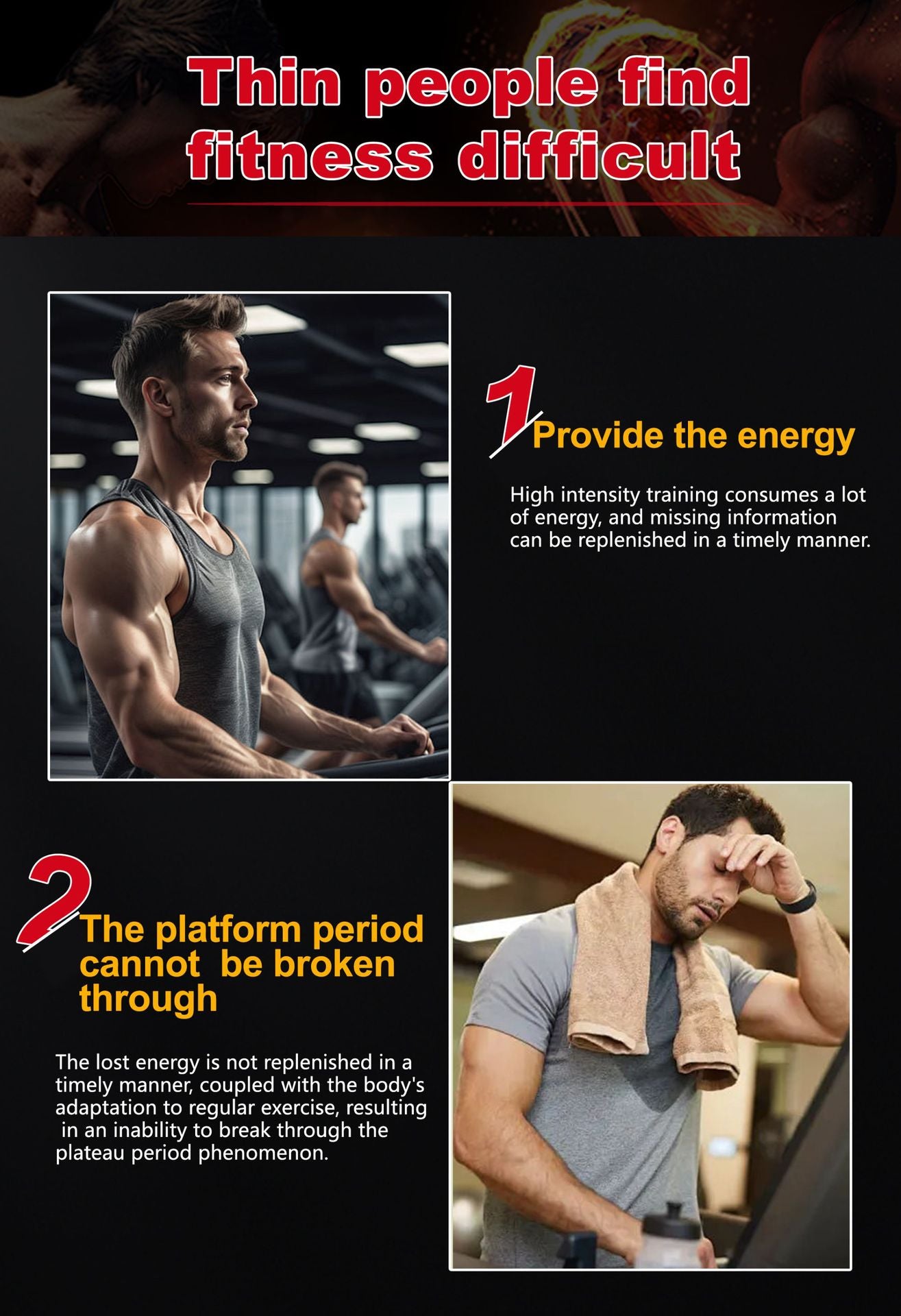 Whey Protein Powder Fitness Supplement