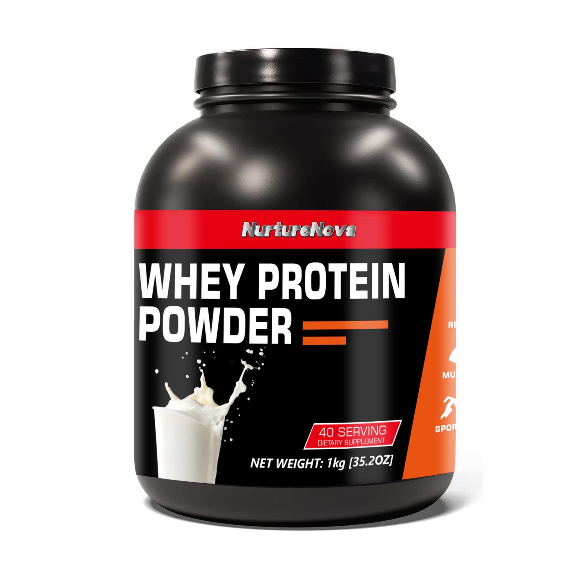 Whey Protein Powder Fitness Supplement