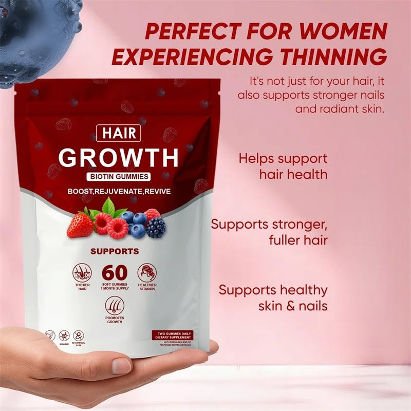 Hair Growth Gummies bottle